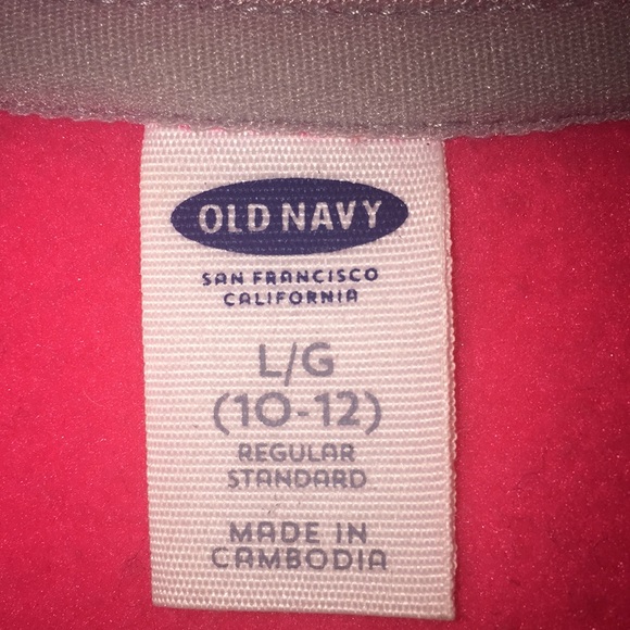 Old Navy Pink Fleece Jacket for Girls - Picture 2 of 8